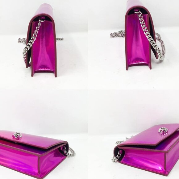 *ON SALE* Alexander McQueen #51353 Iridescent Crossbody - Picture 4 of 6